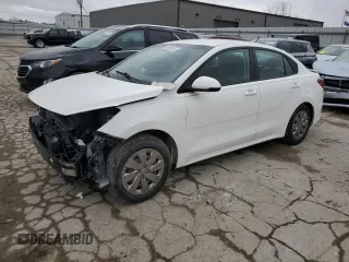 2019 Kia Rio S with VIN 3KPA24AB0KE214132, listed as a Copart auction lot 49580575 with 48,872 mi miles and Salvage Title. Bid and sale history available at DreamBid. Image 1.