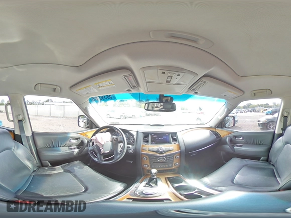2012 Infiniti QX56 7-passenger z VIN JN8AZ2NE6C9020963, wystawiony jako Copart lot #58392675 z przebiegiem 256 752 mil mil oraz Szkoda całkowita • Salvage title. Historia ofert i sprzedaży dostępna na DreamBid. Obrazek 15.