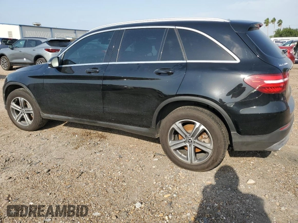 2018 Mercedes-Benz GLC with VIN WDC0G4JB1JV080135, listed as a Copart auction lot 51923565 with 0 mi miles and Salvage Title. Bid and sale history available at carsss.com. Image 2.