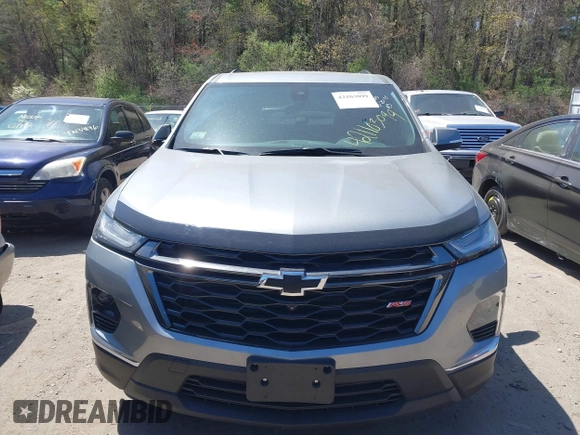 2023 Chevrolet Traverse RS with VIN 1GNEVJKWXPJ245883, listed as a IAAI auction lot 42103099 with 21,832 mi miles and . Bid and sale history available at DreamBid. Image 13.
