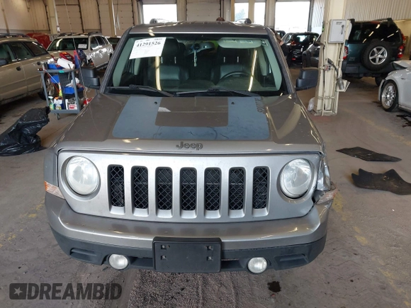 2016 Jeep Patriot Sport with VIN 1C4NJPBA1GD694198, listed as a IAAI auction lot 41291526 with 187,466 mi miles and . Bid and sale history available at DreamBid. Image 12.