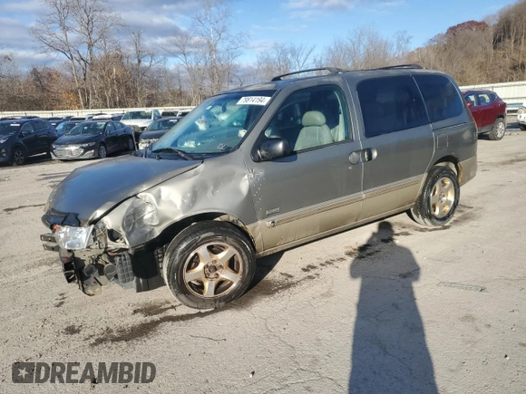 2000 Mercury Villager z VIN 4M2XV14T0YDJ07610, wystawiony jako Copart lot #79814194 z przebiegiem 132 833 mil mil oraz Szkoda całkowita • Salvage title. Historia ofert i sprzedaży dostępna na DreamBid. Obrazek 1.