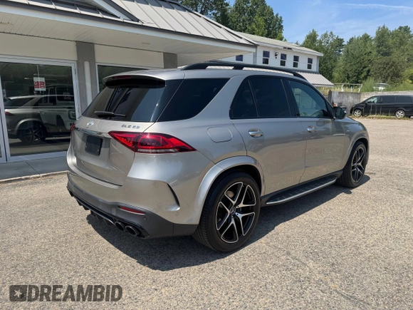 2021 Mercedes-Benz GLE 53 AMG with VIN 4JGFB6BB7MA287371, listed as a Copart auction lot 66754005 with 100,251 mi miles and Clean title. Bid and sale history available at DreamBid. Image 4.