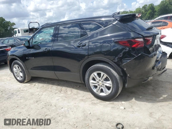 2022 Chevrolet Blazer LT z VIN 3GNKBCR41NS127535, wystawiony jako Copart lot #52414755 z przebiegiem 16 771 mil mil oraz Nie do naprawy • Non repairable. Historia ofert i sprzedaży dostępna na DreamBid. Obrazek 2.
