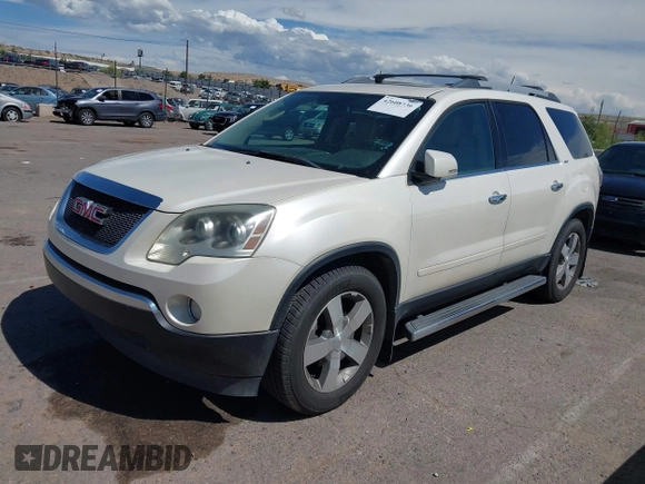 2011 GMC Acadia SLT1 with VIN 1GKKVRED8BJ247746, listed as a IAAI auction lot 42608736 with 188,696 mi miles and . Bid and sale history available at DreamBid. Image 2.