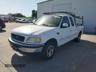 1998 Ford F-150 XL with VIN 1FTRX17L8WKA88804, listed as a Copart auction lot 53742675 with 283,061 mi miles and Salvage title. Bid and sale history available at DreamBid. Image 1.