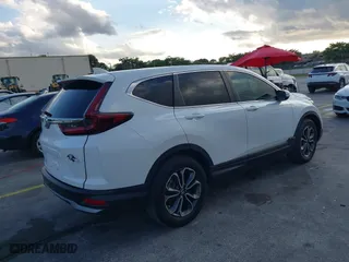 2021 Honda CR-V EX with VIN 5J6RW1H56MA001997, listed as a IAAI auction lot 41555434 with 43,083 mi miles. Bid and sale history available at carsss.com. Image 4.