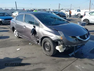 2014 Honda Civic LX z VIN 19XFB2F52EE244833, wystawiony jako IAAI lot #41221364 z przebiegiem 295 483 mil mil oraz . Historia ofert i sprzedaży dostępna na DreamBid. Obrazek 1.