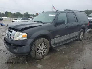 2007 Ford Expedition EL XLT with VIN 1FMFK15517LA30613, listed as a Copart auction lot 70499154 with 201,689 mi miles and Salvage Title. Bid and sale history available at carsss.com. Image 1.