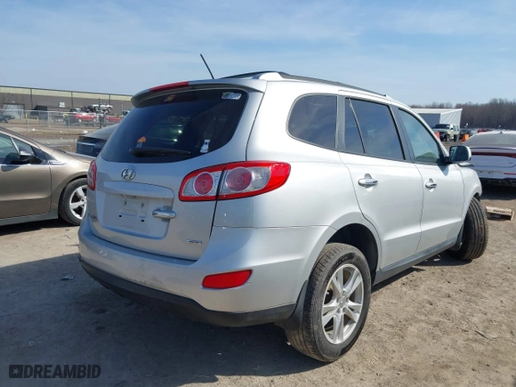 2012 Hyundai Santa Fe Limited with VIN 5XYZK3AB3CG152145, listed as a IAAI auction lot 41797759 with 1 mi miles. Bid and sale history available at carsss.com. Image 4.