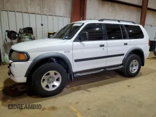 2003 Mitsubishi Montero Sport ES with VIN JA4LS21H23J005975, listed as a Copart auction lot 46472205 with 210,026 mi miles and Salvage Title. Bid and sale history available at carsss.com. Image 1.
