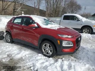 2019 Hyundai Kona SE with VIN KM8K1CAA4KU381485, listed as a Copart auction lot 88309615 with 65,290 mi miles and Salvage Title. Bid and sale history available at carsss.com. Image 4.