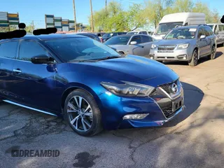 2017 Nissan Maxima SR z VIN 1N4AA6AP2HC412419, wystawiony jako Copart lot #58015795 z przebiegiem 53 256 mil mil oraz Czysty tytuł • Clean title. Historia ofert i sprzedaży dostępna na DreamBid. Obrazek 1.