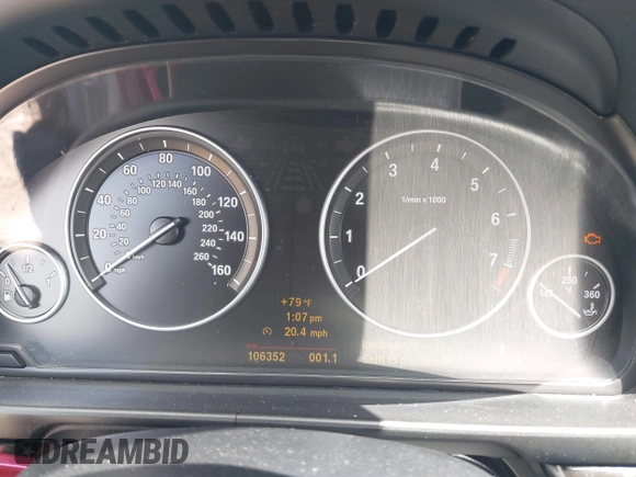 2011 BMW 5 Series 535i with VIN WBAFR7C55BC800095, listed as a IAAI auction lot 41997799 with 106,352 mi miles and . Bid and sale history available at carsss.com. Image 7.