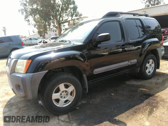 2005 Nissan Xterra S with VIN 5N1AN08W35C614783, listed as a IAAI auction lot 31092059 with 156,244 mi miles and . Bid and sale history available at DreamBid. Image 2.