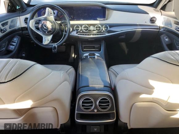 2020 Mercedes-Benz S-Class S 560 with VIN WDDUG8DB8LA523987, listed as a Copart auction lot 42517405 with 77,649 mi miles and Salvage Title. Bid and sale history available at carsss.com. Image 8.