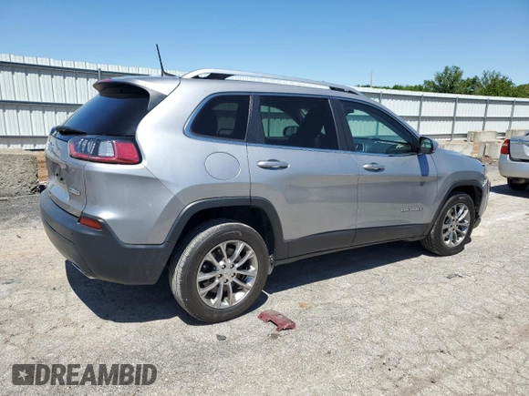 2021 Jeep Cherokee Latitude Lux with VIN 1C4PJLMX6MD103653, listed as a Copart auction lot 57706995 with 74,993 mi miles and Salvage title. Bid and sale history available at DreamBid. Image 3.