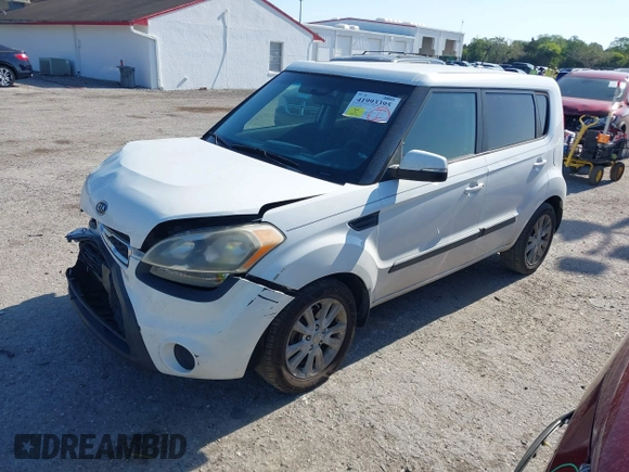 2012 Kia Soul + with VIN KNDJT2A69C7388447, listed as a IAAI auction lot 41993395 with 166,029 mi miles and . Bid and sale history available at DreamBid. Image 17.