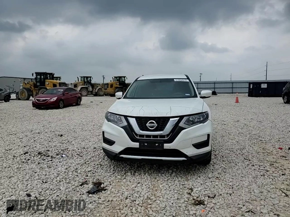 2017 Nissan Rogue S with VIN KNMAT2MT7HP558779, listed as a Copart auction lot 51852015 with 181,529 mi miles and Salvage Title. Bid and sale history available at DreamBid. Image 12.