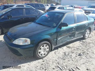 1999 Honda Civic VP with VIN 2HGEJ6616XH515145, listed as a IAAI auction lot 41299003 with 209,375 mi miles. Bid and sale history available at carsss.com. Image 17.