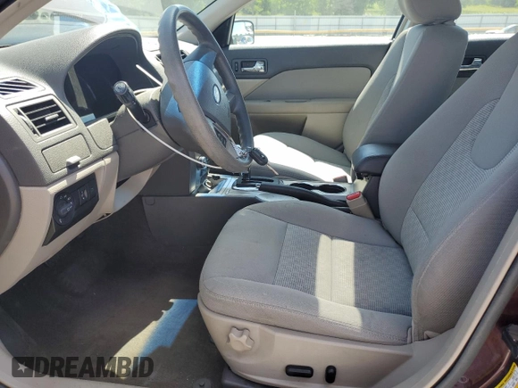 2012 Ford Fusion SE with VIN 3FAHP0HA2CR347903, listed as a Copart auction lot 58095995 with 122,913 mi miles and Clean title. Bid and sale history available at DreamBid. Image 7.