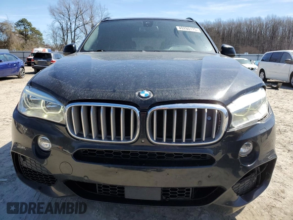 2014 BMW X5 xDrive50i with VIN 5UXKR6C51E0J73170, listed as a Copart auction lot 49260175 with 129,625 mi miles and Salvage Title. Bid and sale history available at carsss.com. Image 5.