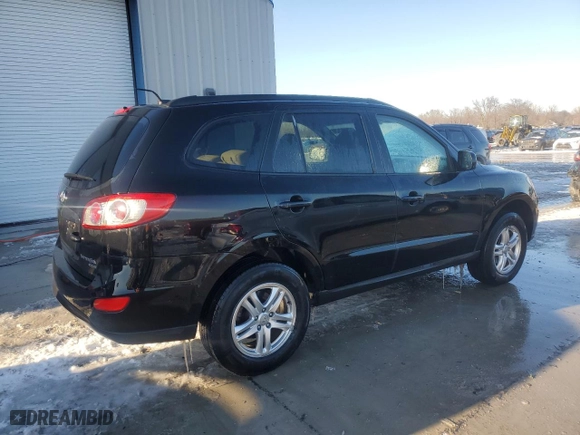 2011 Hyundai Santa Fe GLS with VIN 5XYZGDAB3BG087335, listed as a Copart auction lot 46482735 with 273,086 mi miles and Salvage Title. Bid and sale history available at carsss.com. Image 3.