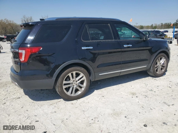 2016 Ford Explorer Limited with VIN 1FM5K7F80GGB83662, listed as a Copart auction lot 50553725 with 113,746 mi miles and Salvage Title. Bid and sale history available at carsss.com. Image 3.