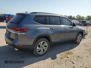 2021 Volkswagen Atlas SE z VIN 1V2HR2CA7MC522510, wystawiony jako Copart lot #52617485 z przebiegiem 49 087 mil mil oraz Szkoda całkowita • Salvage title. Historia ofert i sprzedaży dostępna na DreamBid. Obrazek 3.