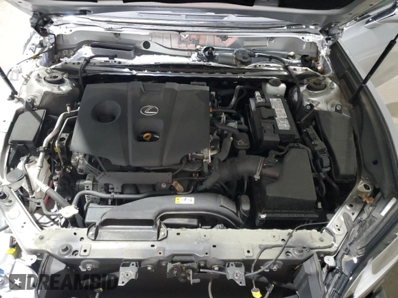 2021 Lexus ES 250 with VIN 58AD11D13MU005655, listed as a Copart auction lot 52137355 with 32,107 mi miles and Salvage title. Bid and sale history available at DreamBid. Image 13.