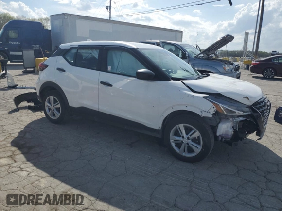 2024 Nissan Kicks S with VIN 3N1CP5BV7RL513523, listed as a Copart auction lot 52036245 with 8,716 mi miles and Clean Title. Bid and sale history available at DreamBid. Image 4.