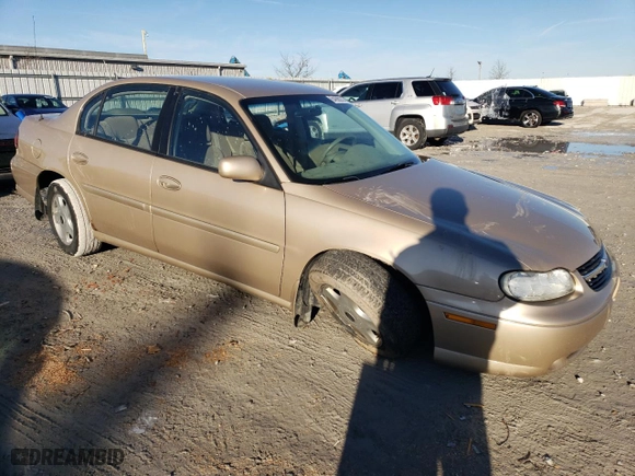 2001 Chevrolet Malibu LS with VIN 1G1NE52J016148358, listed as a Copart auction lot 84990314 with 93,424 mi miles and Salvage Title. Bid and sale history available at carsss.com. Image 4.