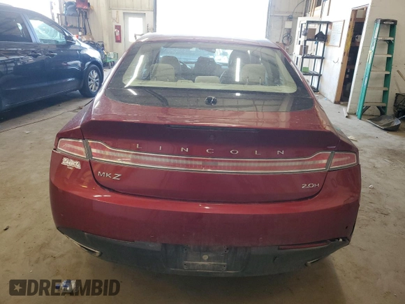 2014 Lincoln MKZ Hybrid z VIN 3LN6L2LU5ER812764, wystawiony jako Copart lot #48883865 z przebiegiem Nie podano mil oraz Szkoda całkowita • Salvage title. Historia ofert i sprzedaży dostępna na DreamBid. Obrazek 6.