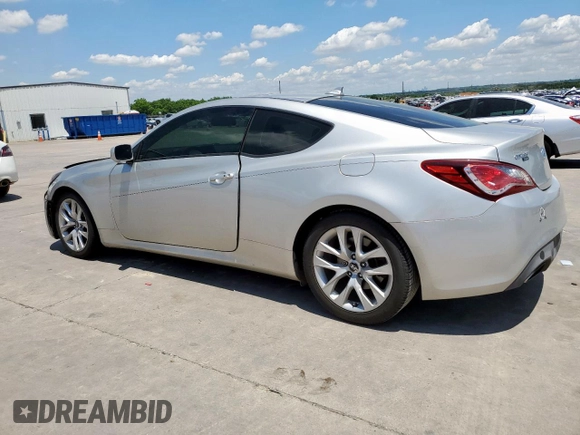 2013 Hyundai Genesis Coupe Premium with VIN KMHHT6KD8DU104968, listed as a Copart auction lot 56409685 with Not provided miles and Salvage title. Bid and sale history available at DreamBid. Image 2.
