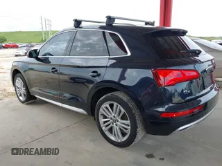 2018 Audi Q5 Premium Plus with VIN WA1BNAFY6J2121323, listed as a IAAI auction lot 42716479 with 114,173 mi miles and . Bid and sale history available at DreamBid. Image 3.
