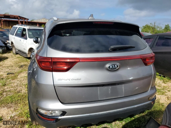 2020 Kia Sportage LX with VIN KNDPM3AC6L7703983, listed as a Copart auction lot 65364074 with 0 mi miles and Salvage Title. Bid and sale history available at carsss.com. Image 6.