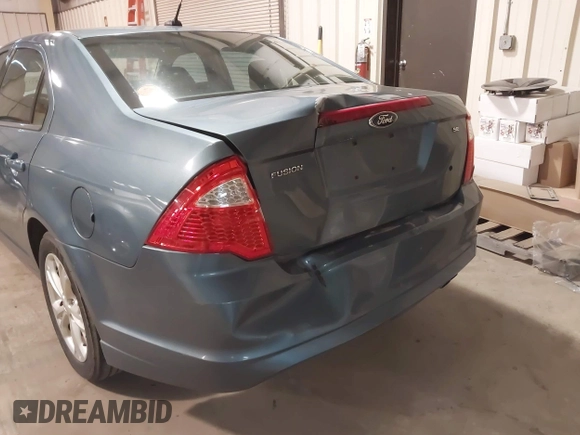 2012 Ford Fusion SE with VIN 3FAHP0HA4CR371748, listed as a IAAI auction lot 41621960 with 155,995 mi miles. Bid and sale history available at carsss.com. Image 6.