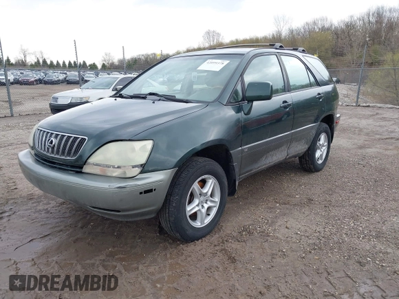 2001 Lexus RX 300 with VIN JTJHF10U410202767, listed as a IAAI auction lot 42099378 with 134,193 mi miles. Bid and sale history available at carsss.com. Image 2.