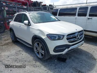 2022 Mercedes-Benz GLE 350 z VIN 4JGFB4JB6NA701506, wystawiony jako IAAI lot #41356595 z przebiegiem 31 625 mil mil oraz . Historia ofert i sprzedaży dostępna na DreamBid. Obrazek 1.