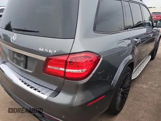 2019 Mercedes-Benz GLS 63 AMG z VIN 4JGDF7FE8KB219514, wystawiony jako Copart lot #62428725 z przebiegiem 206 264 mil mil oraz Czysty tytuł • Clean title. Historia ofert i sprzedaży dostępna na DreamBid. Obrazek 4.