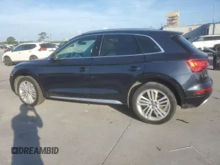 2020 Audi Q5 Premium Plus z VIN WA1BNAFY1L2041348, wystawiony jako Copart lot #54610025 z przebiegiem 59 132 mil mil oraz Szkoda całkowita • Salvage title. Historia ofert i sprzedaży dostępna na DreamBid. Obrazek 2.