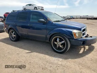 2006 Dodge Durango SLT with VIN 1D4HD48N96F104641, listed as a Copart auction lot 59342465 with 232,136 mi miles and Salvage title. Bid and sale history available at DreamBid. Image 4.