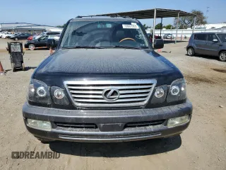2006 Lexus LX 470 z VIN JTJHT00W264004516, wystawiony jako Copart lot #72607504 z przebiegiem 220 156 mil mil oraz Czysty tytuł • Clean title. Historia ofert i sprzedaży dostępna na DreamBid. Obrazek 5.