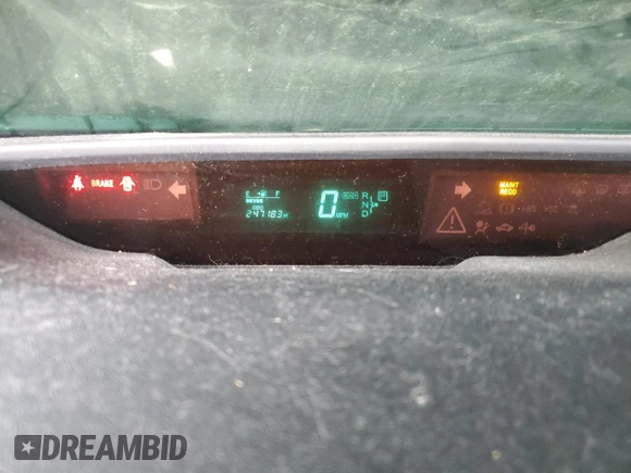 2004 Toyota Prius with VIN JTDKB22UX40093100, listed as a Copart auction lot 83497004 with 247,183 mi miles and Salvage Title. Bid and sale history available at carsss.com. Image 9.