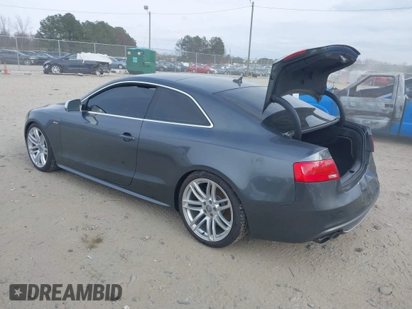 2015 Audi S5 Premium Plus with VIN WAUCGAFR7FA005913, listed as a IAAI auction lot 41542991 with 108,731 mi miles. Bid and sale history available at carsss.com. Image 3.