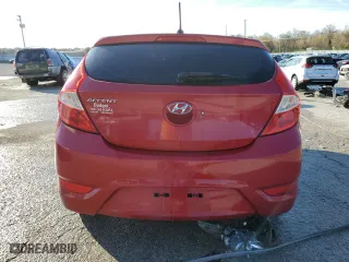 2017 Hyundai Accent SE with VIN KMHCT5AE4HU334236, listed as a Copart auction lot 45478255 with 148,845 mi miles and Non Repairable. Bid and sale history available at carsss.com. Image 6.