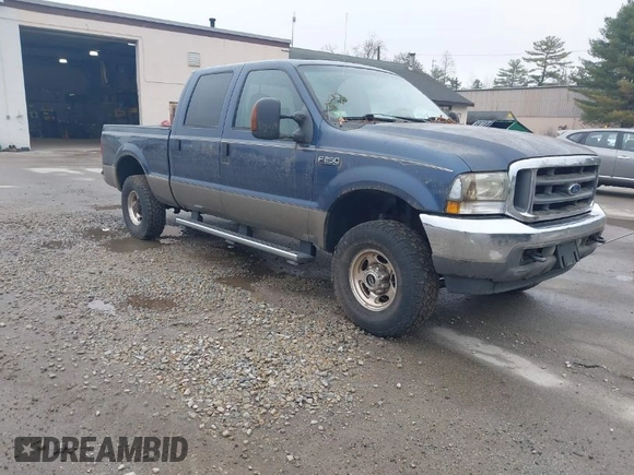 2004 Ford F-250 XL with VIN 1FTNW21L84ED96020, listed as a IAAI auction lot 42082247 with 138,951 mi miles and . Bid and sale history available at DreamBid. Image 1.