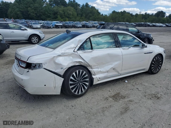 2019 Lincoln Continental Black Label with VIN 1LN6L9BC9K5613295, listed as a Copart auction lot 69174514 with 85,100 mi miles and Salvage Title. Bid and sale history available at carsss.com. Image 3.
