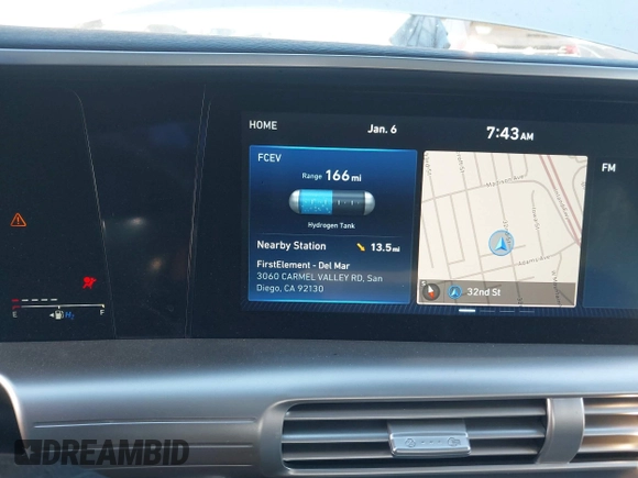 2021 Hyundai NEXO Limited with VIN KM8J84A64MU012993, listed as a IAAI auction lot 41261318 with 34,039 mi miles and . Bid and sale history available at DreamBid. Image 18.