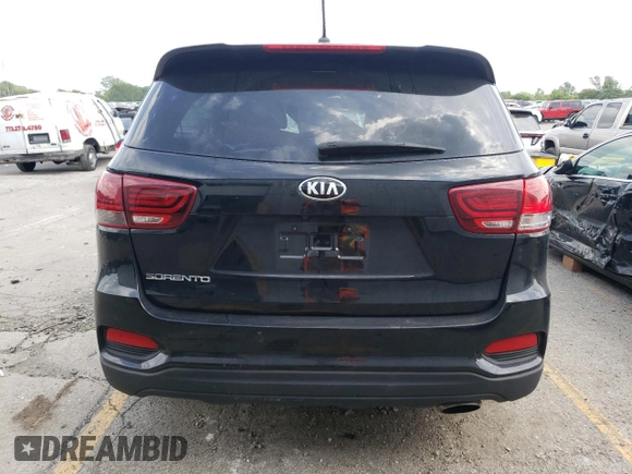 2019 Kia Sorento L with VIN 5XYPG4A36KG453319, listed as a Copart auction lot 66690254 with Not Provided miles and Salvage Title. Bid and sale history available at DreamBid. Image 6.